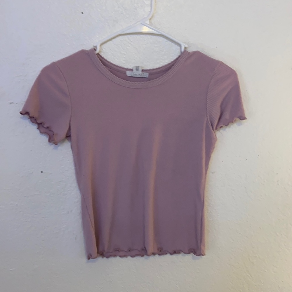 Cute lettuce purple top